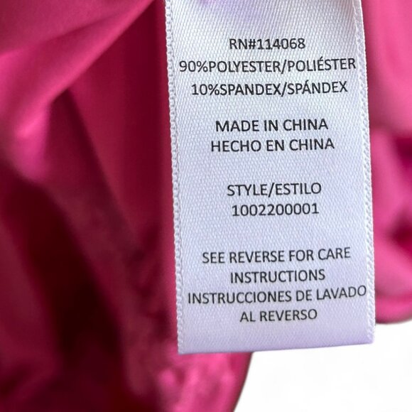 Pink Ruched Pull-on Sheath Sleeveless Dress by Whitney Port | |Size Large - Picture 9 of 9